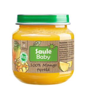 Organic Mango Puree – Tray (6 jars)